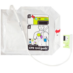 Electrodes CPR Uni-padz défibrillateur Zoll AED 3