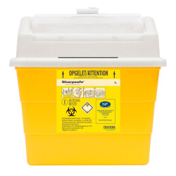 Collecteur de déchets médicaux - Sharpsafe - 9 l