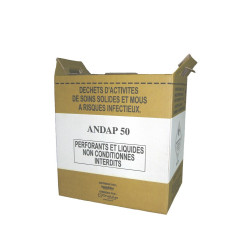 Conteneur carton DASRI - 50 L - Hospidex