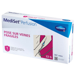 Mediset Perfusion - Veines fragiles ou voie sous-cutanée avec perfuseur 3 voies