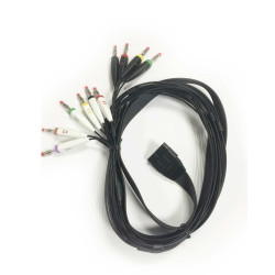 Câble ECG SCHILLER fiches bananes - MS-12 USB - FT-1