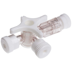Robinet 3 voies BD Connecta rotation 360°