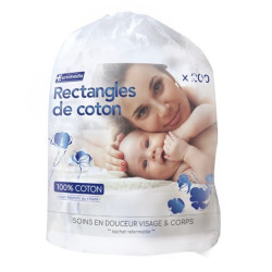 Rectangles de coton  - 160 g