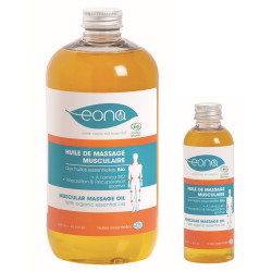 Huile de massage musculaire Bio