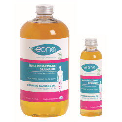 Huile de massage drainante BIO