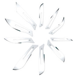 Lame de bistouri à usage unique stérile