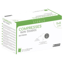 Compresses non tissé stériles 40 g/m²