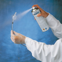 Huile de silicone en spray...