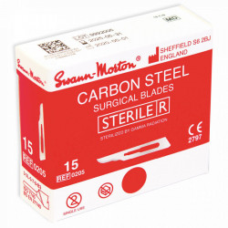 Lame de bistouri stérile...