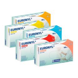 Gants d'examen vinyle EURONYL