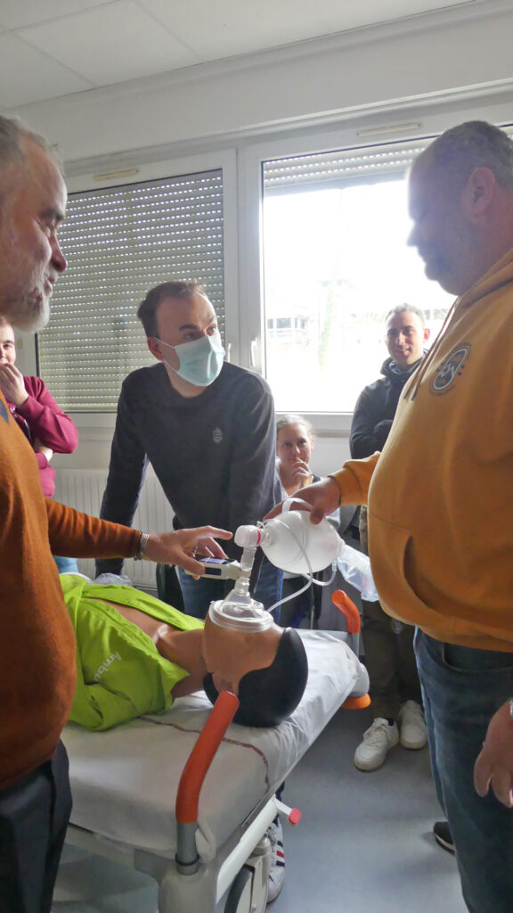 Formation à la ventilation manuelle au sein du CESU 54