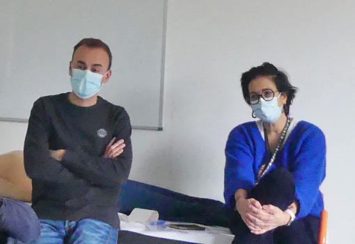 Equipe du CESU 54 pour al formation à la ventilation manuelle