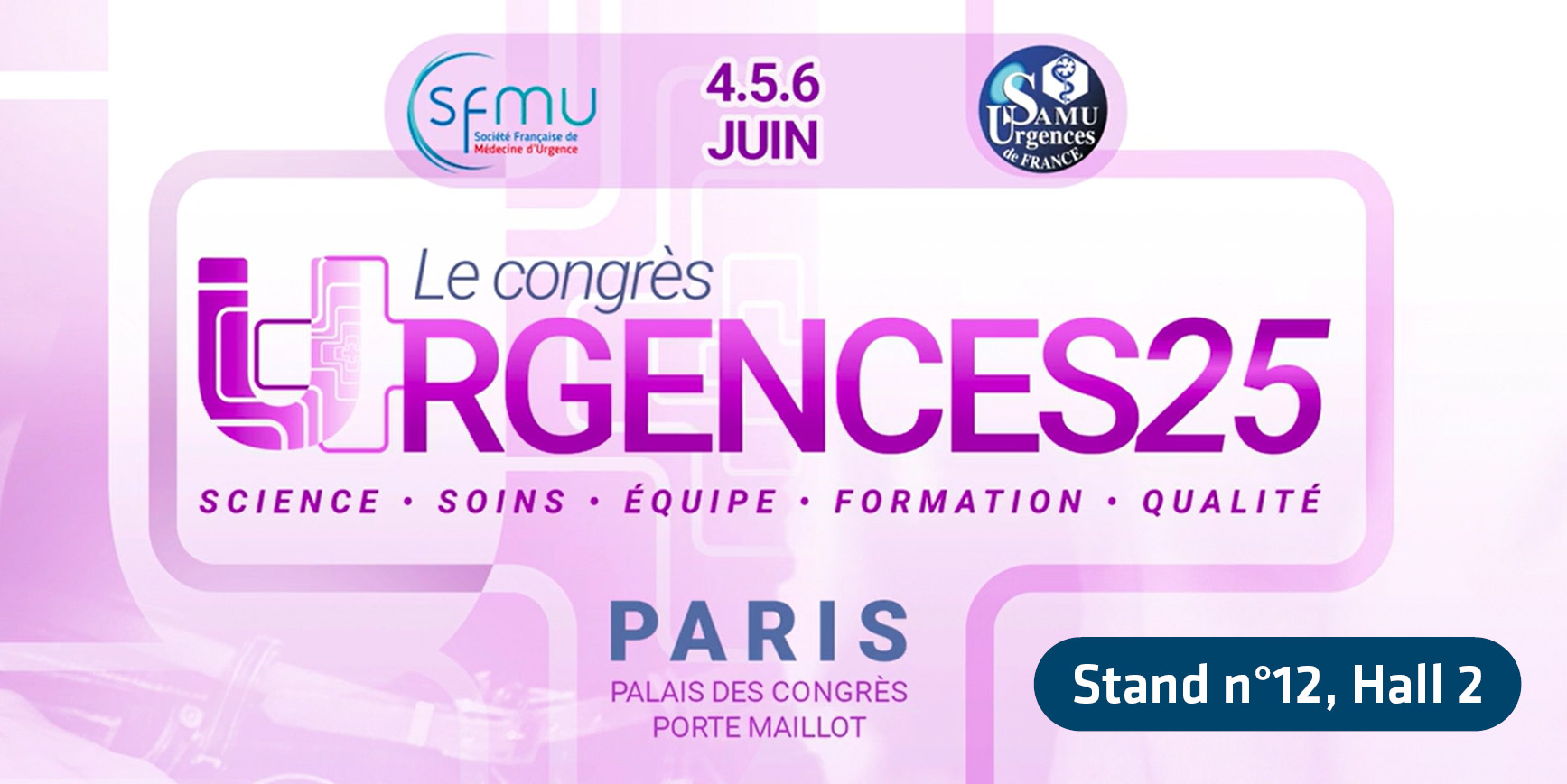 congrès Urgences 2025, organisé par la SFMU